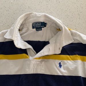 Polo cropped long sleeve